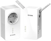 D-Link DHP-W611AV PowerLine AV1000 Wi-Fi AC Starter Kit (Wireless AC, RJ-45, bis zu