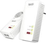 FRITZ!Powerline 1260/1220 WLAN Set (WLAN-Access Point, ideal f&uuml;r...