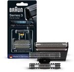 Braun Ersatzscherteil 31 B Schwarz, Kompatibel mit Series 3 Rasierern