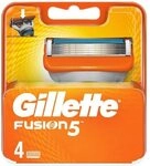 Auslaufmodell Gillette Fusion Klingen, 4 St&uuml;ck