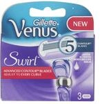 Gillette Venus Swirl Rasierklingen f&uuml;r Frauen, 3 St&uuml;ck Nachf&uuml;llklingen...