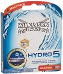 Wilkinson Sword Hydro 5 Rasierklingen Klingen, f&uuml;r Herren Rasierer, 8 St
