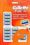 Auslaufmodell Gillette Fusion Rasierklingen f&uuml;r M&auml;nner, 1er Pack (1 x 14 St&uuml;ck)