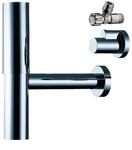 hansgrohe Siphon Set Flowstar (Siphon f&uuml;r Waschbecken mit Abdeckung f&uuml;r Eckventil)