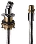 hansgrohe Duschkopfhalter f&uuml;r Wannenrandmontage, Zubeh&ouml;r, Chrom