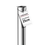 Kirchhoff 98848118 Tauchrohr f&uuml;r Siphon 25cm Chrom, Rohr Verl&auml;ngerung 250mm f&uuml;r
