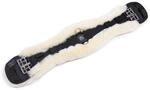 Lammfell-Sattelgurt KONTURGURT von WERNER CHRIST HORSE &ndash; anatomischer Dressurgurt,