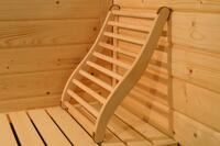 Karibu Sauna R&uuml;ckenlehne Classic