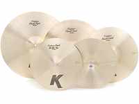 Zildjian K Custom Series Dark Cymbal Box Set - 14" Hi-Hats, 16"/18" Crash, 20" Ride