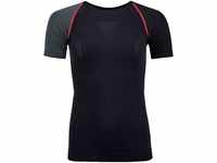 ORTOVOX Damen 120 Comp Light Short Sleeve W T-Shirt, Schwarz (Black Raven),...