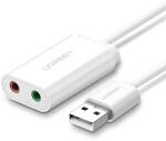 UGREEN Externe USB Soundkarte f&uuml;r Computer, PS5, PS4, USB Audio Stereo Adapter