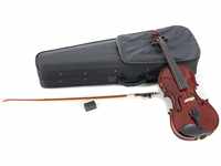 GEWApure Violingarnitur HW Hartholz 4/4 spielfertig mit Kinnhalter,
