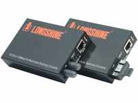 Longshine LCS-C842MT 10/100TX auf 100FX MultiMode ST Konverter