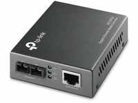 TP-Link MC200CM Gigabit-Ethernet-Medienkonverter, 2 SC-Glasfaseranschlüsse, 1