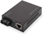 DIGITUS Medienkonverter - Multimode - Gbit Ethernet - RJ45 / SC - 850nm Wellenl&auml;nge