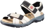 Rieker Damen 68851 Sandalen, Crema Champignon, 36 EU