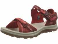 KEEN Damen Terradora 2 Sport-Sandale mit offenem Zehenbereich, Dunkelrot/Koralle, 7,5