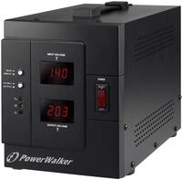 PowerWalker AVR 3000 / SIV - Spannungsregler (230 V, 50/60 Hz, 3000 VA, 2400 W,...