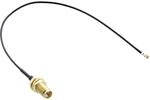 InLine 40835B WLAN Adapterkabel, R-SMA Buchse auf U.FL Stecker, 0,2m, f&uuml;r AVM