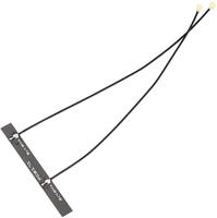 Delock Antenne Doppel WLAN Mhf/U.FL-LP-068 kompatibler Stecker 802.11...