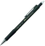 FABER-CASTELL Druckbleistift GRIP 1345, metallic-schwarz VE=10