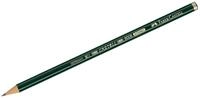 FABER-CASTELL 119802 - Bleistift Castell Steno 9008, H&auml;rtegrad 2B, gr&uuml;n