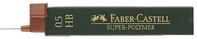 Faber-Castell 120500 HB - Minen (HB, schwarz, 0,5 mm, TK 9400, TK 9500, Box mit...