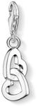 THOMAS SABO Charm-Anh&auml;nger Herzen 925 Sterlingsilber