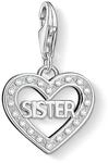 THOMAS SABO Damen Charm-Anh&auml;nger SISTER 925 Sterlingsilber 1266-051-14