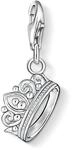 THOMAS SABO Damen Charm-Anh&auml;nger Krone Charm Club 925 Sterling Silber 1011-001-12
