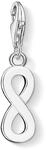THOMAS SABO Damen Charm-Anh&auml;nger Unendlichkeit Infinity Charm Club 925 Sterling