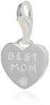 THOMAS SABO Damen Charm-Anh&auml;nger Beste Mutter Best Mom Charm Club 925 Sterling
