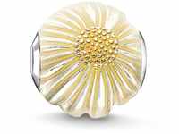Thomas Sabo Damen-Bead Margerite Karma Beads 925 Sterling Silber gelb...