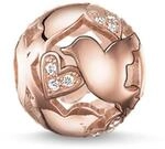 THOMAS SABO Damen Bead Lovebirds 925 Sterlingsilber K0132-416-14
