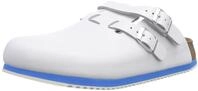 Birkenstock Professional Kay Leder Softfootbed, Damen Clogs, Wei&szlig; (Wei&szlig;), 36 EU