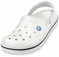 crocs Unisex-Erwachsene Crocband U Clogs,Wei&szlig; White,36/37 EU