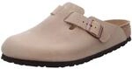 Birkenstock Classic Boston Leder 960811, Clogs, Braun (Tabacco Brown 7888), 43...