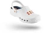 WOCK NUBE mit Einlage, Damen Arbeit Clogs, Unisex - Mann Frau Clog mit Fersenriemen,