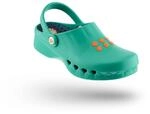 WOCK NUBE mit Einlage, Damen Arbeit Clogs, Unisex - Mann Frau Clog mit Fersenriemen,