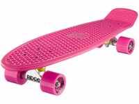 Ridge PB-27-Pink-Pink Skateboard, Pink/Pink, 69 cm