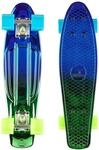 Ridge Skateboards 22" Neochrome Mini Cruiser Board Skateboard, komplett, 55cm