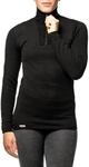 Woolpower 200 Turtleneck Long Sleeve Zipp Shirt Men - Unterw&auml;sche, schwarz - M