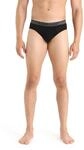Icebreaker Herren Funktionsunterw&auml;sche Anatomica Briefs, Black/Monsoon, L,