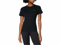 Odlo Damen ACTIVE WARM Baselayer T-Shirt mit Rundhals, Black, XL