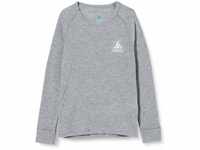Odlo Kinder ACTIVE WARM Baselayer Langarm-Shirt, Grey Melange, 116