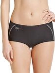 Anita Active Damen Slip, 1627 Sport-Panty, Gr. 36, Schwarz (schwarz 001)