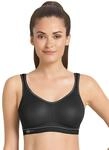 Anita Active Damen BH (Ohne B&uuml;gel) 5533 Sport-BH, Gr. 70A, Schwarz (schwarz 001)