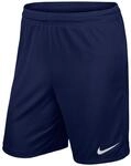 Nike Herren Fu&szlig;ballshorts Park II, Blau (Midnight Navy/White/410), Gr. M