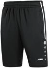 JAKO Herren Trainingsshorts Active, Schwarz/Wei&szlig;, L