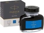 Parker Quink F&uuml;llertinte im Tintenfass | auswaschbare blaue Tinte | 57 ml